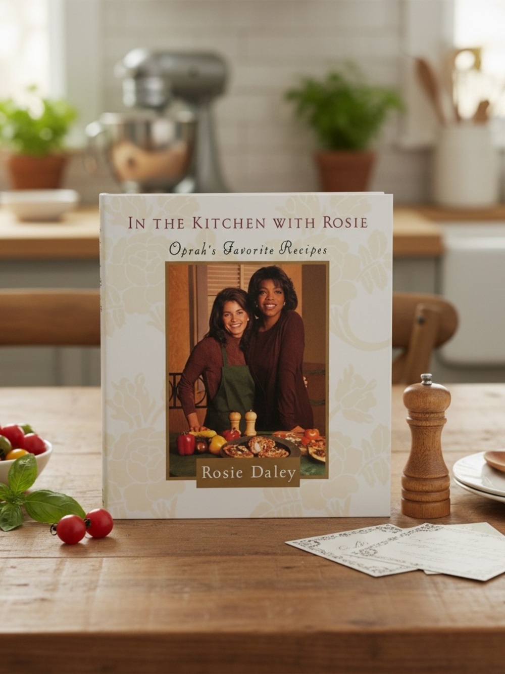 In the Kitchen with Rosie: Oprah’s Favorite Recipes Hardcover Rosie Daley